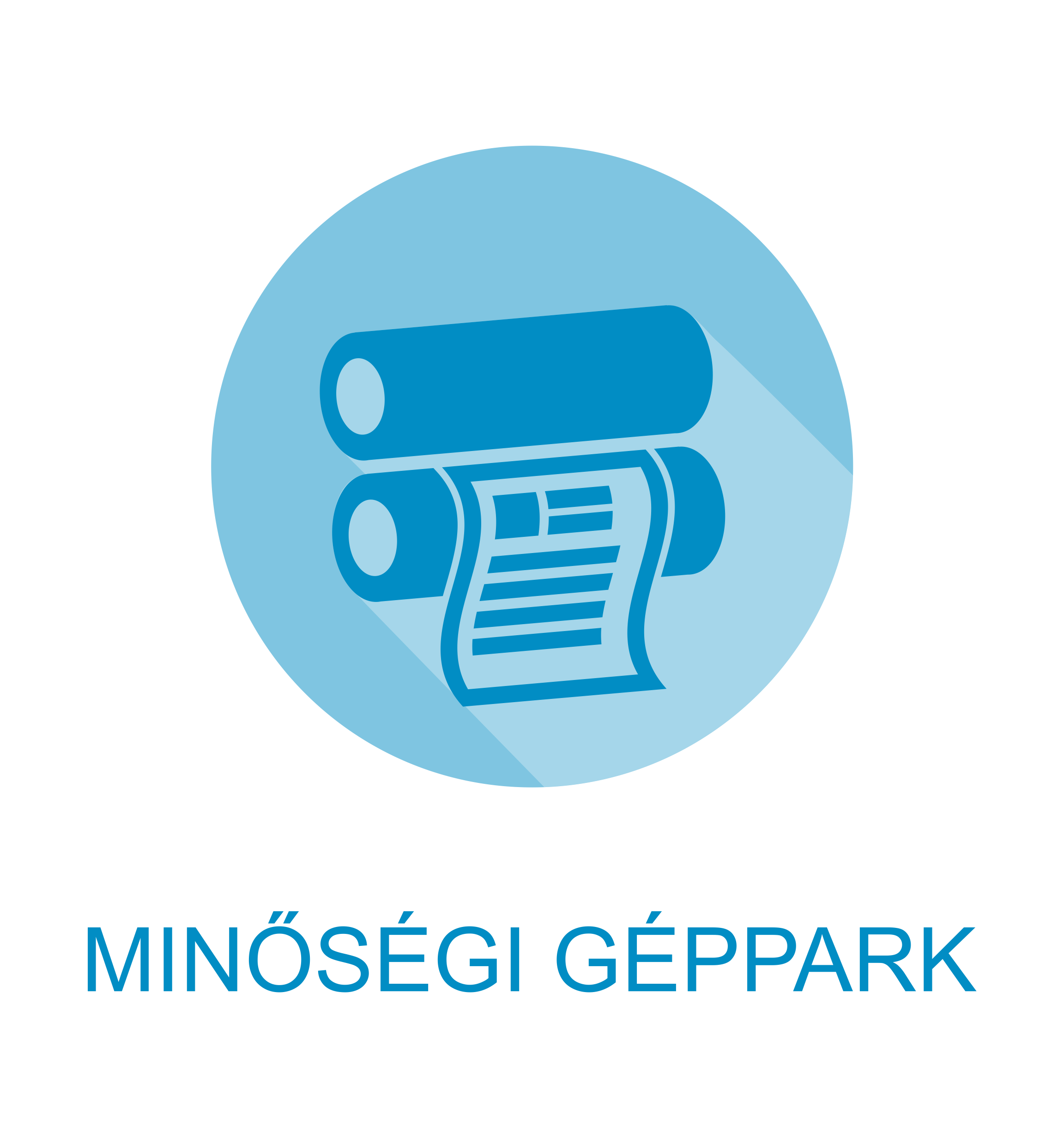 Minőségi géppark Minőségi géppark piktogram